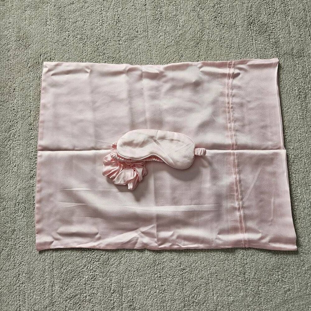 3/$15 Shabby Chic Pink Satin Sleep Set